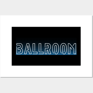 ballroom dance design Posters and Art